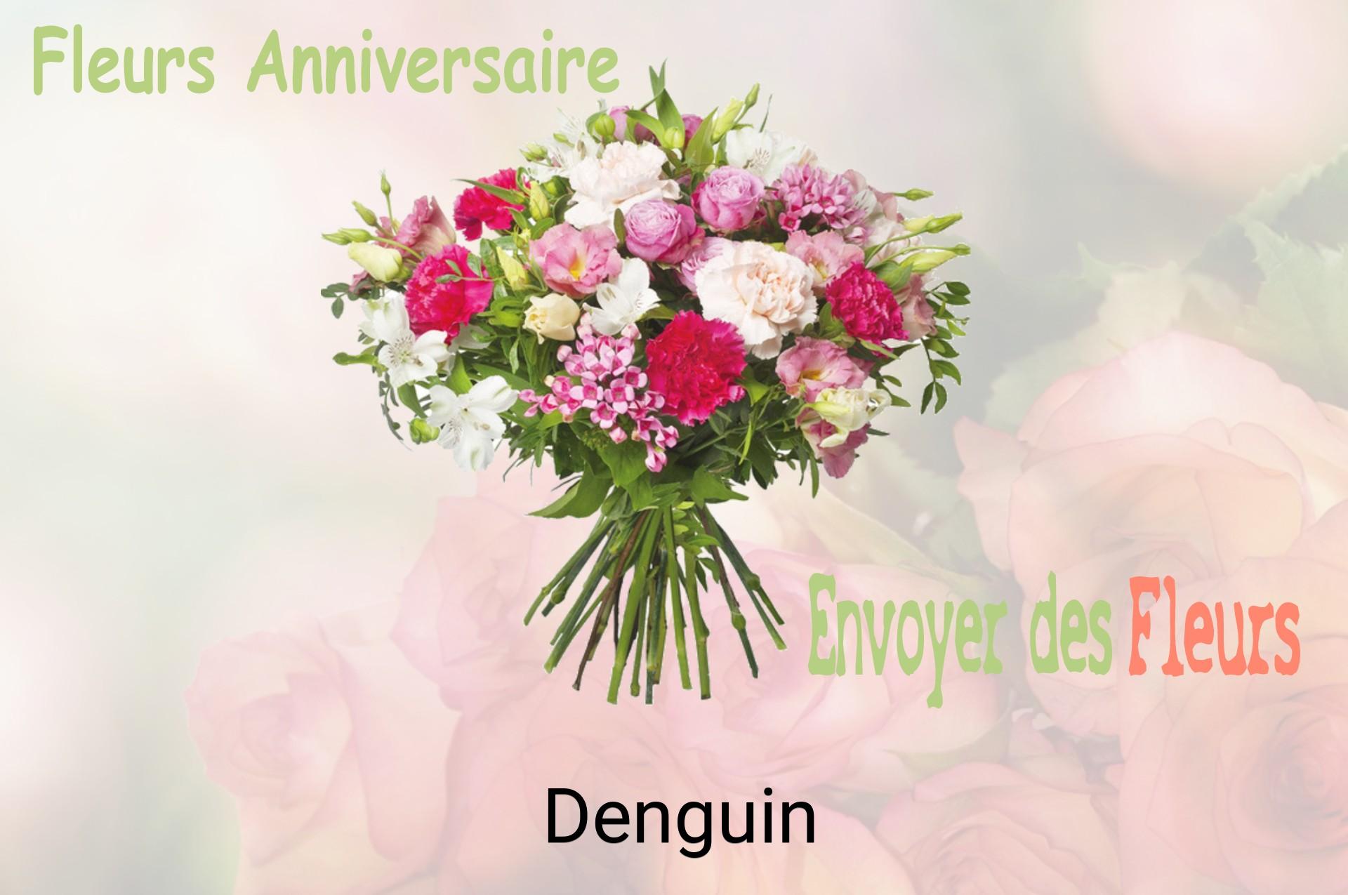 Bouquet de fleurs d’anniversaire livré à Denguin